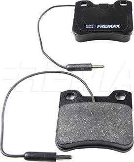 FREMAX FBP-0571 - Тормозные колодки, дисковые, комплект autospares.lv