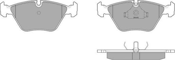 FREMAX FBP-0624 - Тормозные колодки, дисковые, комплект autospares.lv