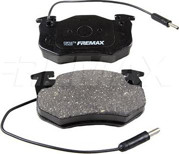 FREMAX FBP-0676 - Тормозные колодки, дисковые, комплект autospares.lv
