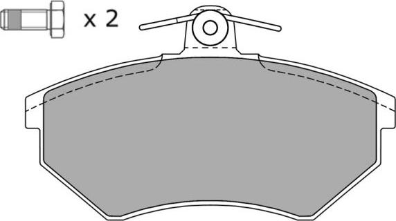 FREMAX FBP-0810-01 - Тормозные колодки, дисковые, комплект autospares.lv