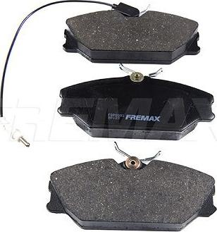 FREMAX FBP-0881 - Тормозные колодки, дисковые, комплект autospares.lv