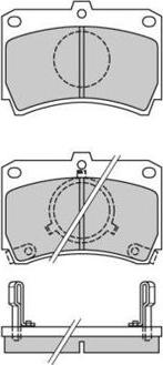 FREMAX FBP-0304 - Тормозные колодки, дисковые, комплект autospares.lv