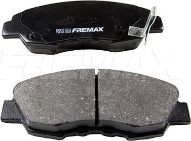 FREMAX FBP-0302 - Тормозные колодки, дисковые, комплект autospares.lv