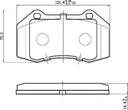 FREMAX FBP-1946 - Тормозные колодки, дисковые, комплект autospares.lv