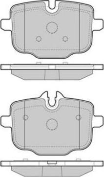 FREMAX FBP-1966 - Тормозные колодки, дисковые, комплект autospares.lv