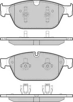 FREMAX FBP-1967 - Тормозные колодки, дисковые, комплект autospares.lv