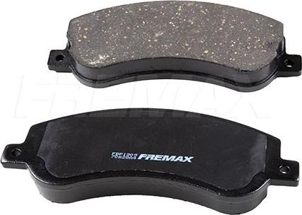 FREMAX FBP-1909 - Тормозные колодки, дисковые, комплект autospares.lv