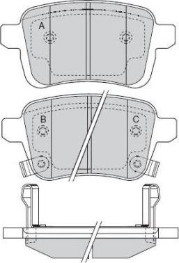 FREMAX FBP-1978 - Тормозные колодки, дисковые, комплект autospares.lv