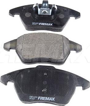 FREMAX FBP-1496 - Тормозные колодки, дисковые, комплект autospares.lv