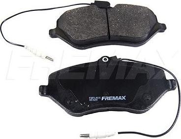 FREMAX FBP-1406 - Тормозные колодки, дисковые, комплект autospares.lv