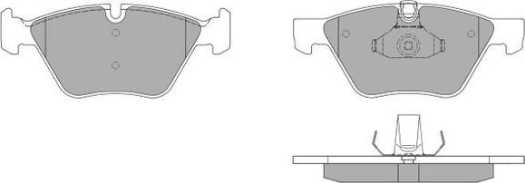 FREMAX FBP-1437 - Тормозные колодки, дисковые, комплект autospares.lv