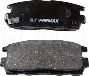 FREMAX FBP-1502 - Тормозные колодки, дисковые, комплект autospares.lv