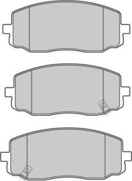 Jurid 572609D - Тормозные колодки, дисковые, комплект autospares.lv