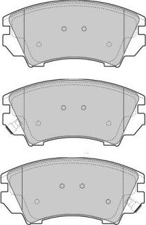 FREMAX FBP-1660 - Тормозные колодки, дисковые, комплект autospares.lv