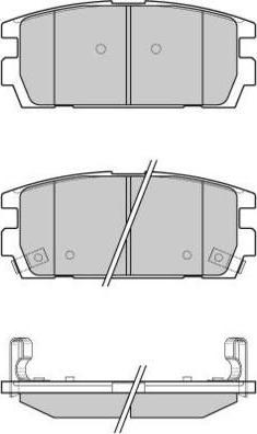 FREMAX FBP-1636 - Тормозные колодки, дисковые, комплект autospares.lv