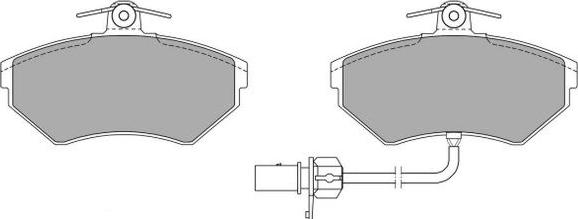 FREMAX FBP-1050 - Тормозные колодки, дисковые, комплект autospares.lv