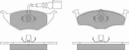 FREMAX FBP-1167-01 - Тормозные колодки, дисковые, комплект autospares.lv