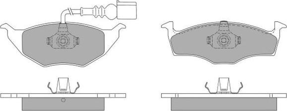 FREMAX FBP-1167 - Тормозные колодки, дисковые, комплект autospares.lv