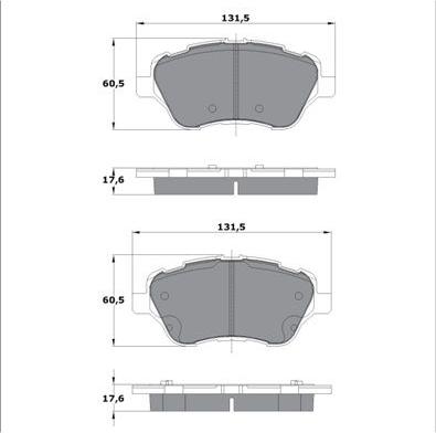 FREMAX FBP-1892 - Тормозные колодки, дисковые, комплект autospares.lv