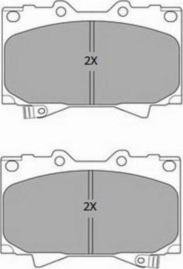 FREMAX FBP-1804 - Тормозные колодки, дисковые, комплект autospares.lv