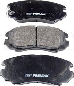 FREMAX FBP-1806 - Тормозные колодки, дисковые, комплект autospares.lv