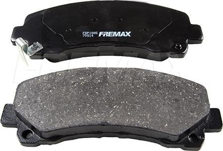 FREMAX FBP-1885 - Тормозные колодки, дисковые, комплект autospares.lv