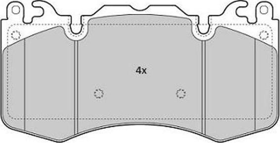 FREMAX FBP-1839 - Тормозные колодки, дисковые, комплект autospares.lv