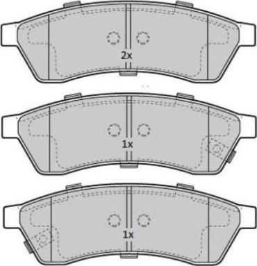 FREMAX FBP-1831 - Тормозные колодки, дисковые, комплект autospares.lv