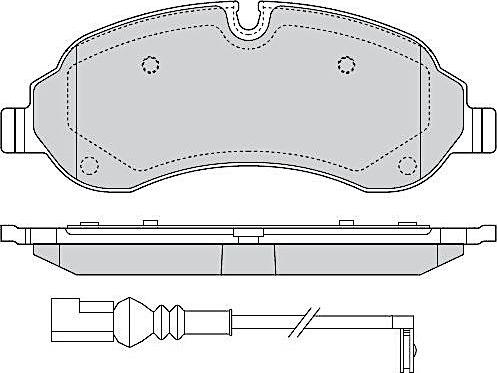 FREMAX FBP-1306 - Тормозные колодки, дисковые, комплект autospares.lv