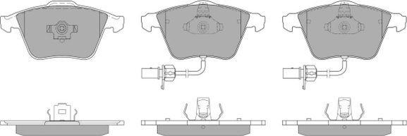 FREMAX FBP-1302 - Тормозные колодки, дисковые, комплект autospares.lv