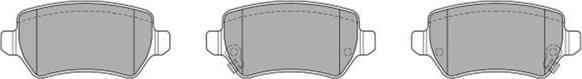 FREMAX FBP-1244 - Тормозные колодки, дисковые, комплект autospares.lv