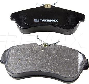 FREMAX FBP-1269 - Тормозные колодки, дисковые, комплект autospares.lv