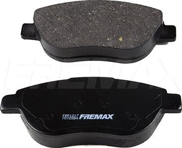 FREMAX FBP-1217 - Тормозные колодки, дисковые, комплект autospares.lv