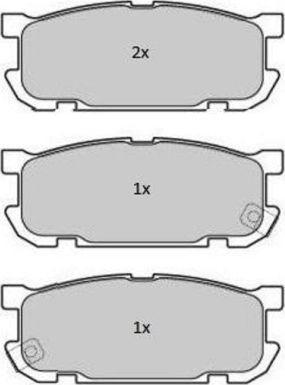 FREMAX FBP-1788 - Тормозные колодки, дисковые, комплект autospares.lv