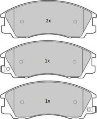 FREMAX FBP-1787 - Тормозные колодки, дисковые, комплект autospares.lv