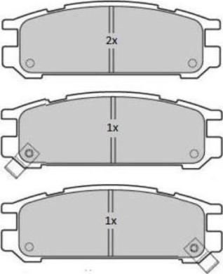 FREMAX FBP-1773 - Тормозные колодки, дисковые, комплект autospares.lv