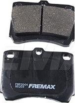 FREMAX FBP-2064 - Тормозные колодки, дисковые, комплект autospares.lv