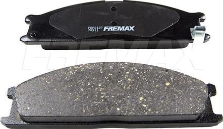 FREMAX FBP-2127 - Тормозные колодки, дисковые, комплект autospares.lv