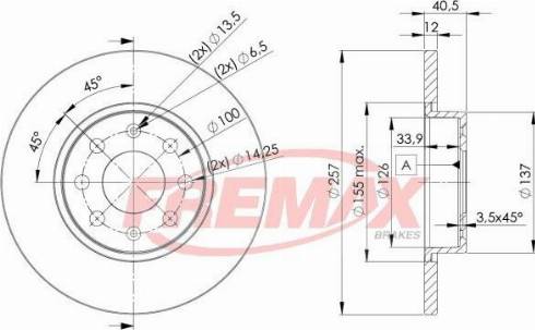 FREMAX FWI-5050 - Сигнализатор, износ тормозных колодок autospares.lv