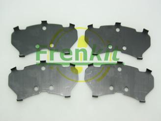 Frenkit 940092 - Противоскрипная пластина, тормозные колодки(задняя пластина) autospares.lv