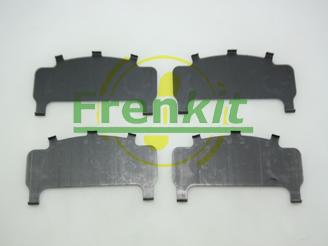 Frenkit 940046 - Противоскрипная пластина, тормозные колодки(задняя пластина) autospares.lv