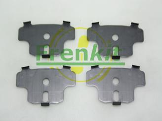 Frenkit 940020 - Противоскрипная пластина, тормозные колодки(задняя пластина) autospares.lv