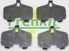 Frenkit 940143 - Противоскрипная пластина, тормозные колодки(задняя пластина) autospares.lv