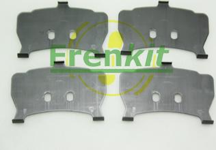 Frenkit 940160 - Противоскрипная пластина, тормозные колодки(задняя пластина) autospares.lv