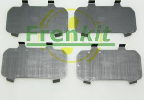 Frenkit 940101 - Противоскрипная пластина, тормозные колодки(задняя пластина) autospares.lv