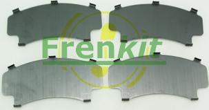 Frenkit 940132 - Противоскрипная пластина, тормозные колодки(задняя пластина) autospares.lv
