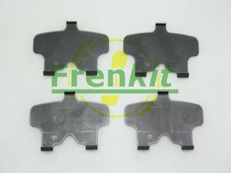 Frenkit 940174 - Противоскрипная пластина, тормозные колодки(задняя пластина) autospares.lv