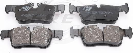 FREY 845524401 - Тормозные колодки, дисковые, комплект autospares.lv