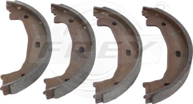 FREY 845600601 - Комплект тормозов, ручник, парковка autospares.lv