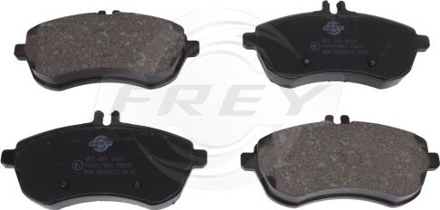 FREY 745517901 - Тормозные колодки, дисковые, комплект autospares.lv